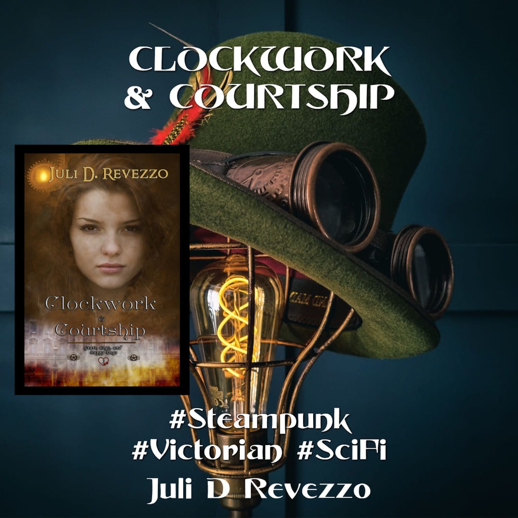 Call Juli D Revezzo the queen of fantastical storytelling. She weaves #Steampunk, #Romance, and #SciFi elements into her stories with finesse 📚✨ @julidrevezzo ▸ lttr.ai/AR2G6