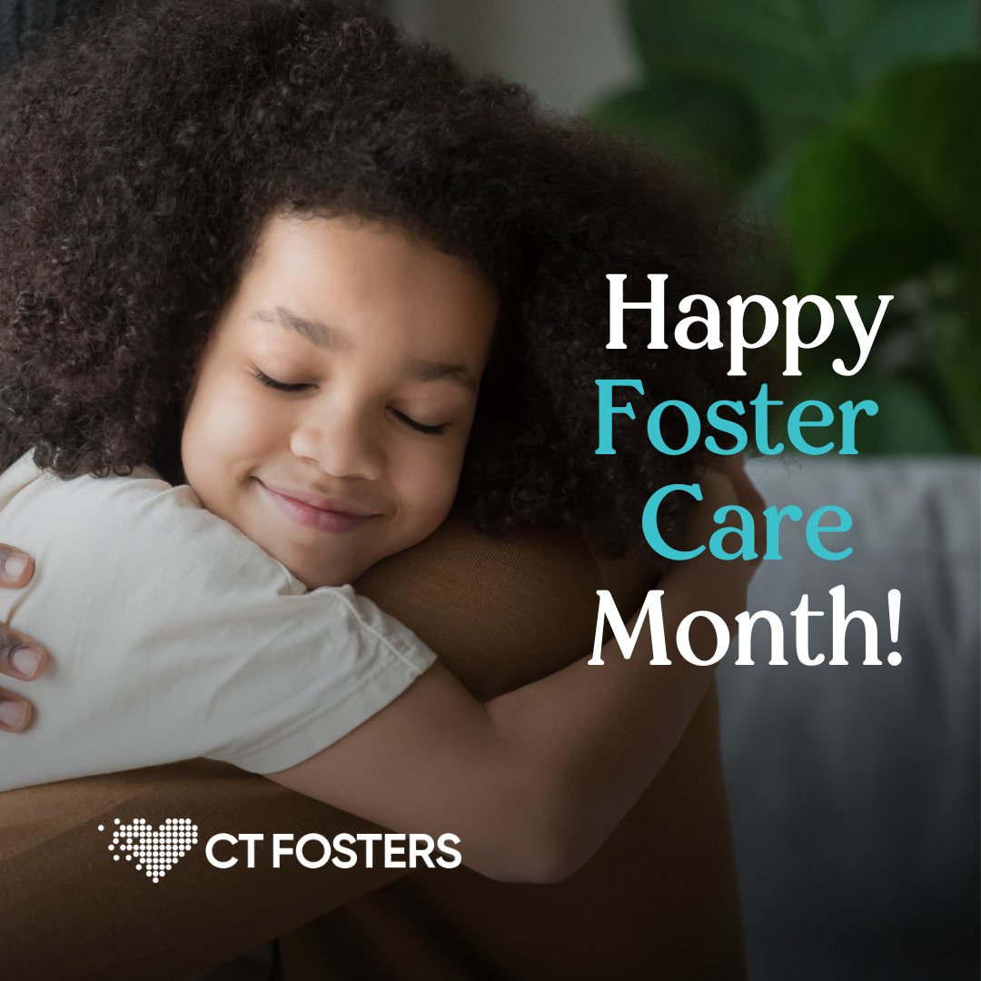 Thank you for the incredible families who chose fostering as a way to create stronger and healthier children and families across the state. The heart of their family is opened and welcoming to those in need. #FosterCareMonth #CTDCF #CTFosters #FosterCare #FosterFamily