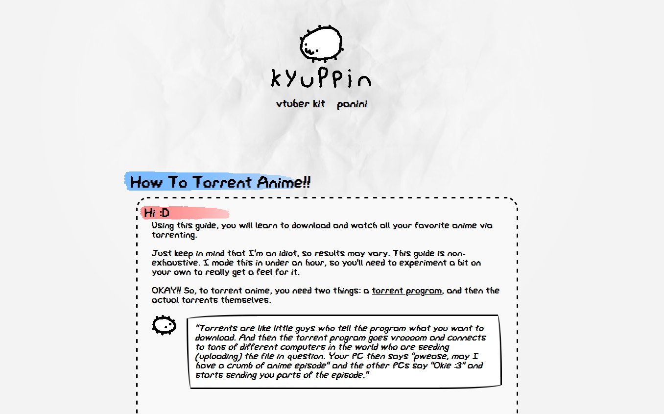 Kyuppin 🧅🪲 on X: &ldquo;Made a quick and dirty &ldquo;How To Torrent Anime 