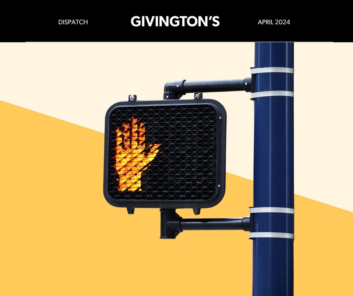 Givingtons's tweet image. Ever had a creative partner convince you *not* to work with them? We did just that with a recent customer. ✉️ Learn why in this month’s @Givingtons Dispatch: givingtons.com/dispatch-apr24