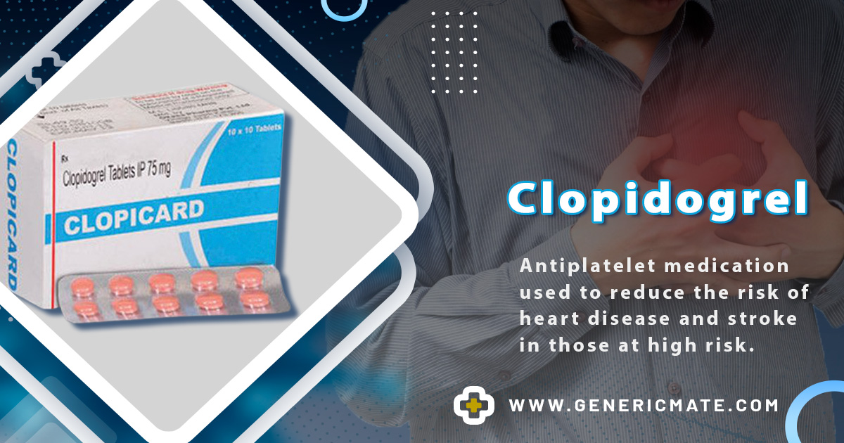 GenericMate's tweet image. Genericmate is the best place to buy generic drugs online like #Ivermectin #HCQS #azithromycin #Ziverdokit #Fenbendazole #clopicard and other products!

⏺️Credit/Debit card accepted 

⏺️Orders above $399 Use Code "GM20" For 🎁Get 20% Off 

Order Now:genericmate.com/product/clopic…