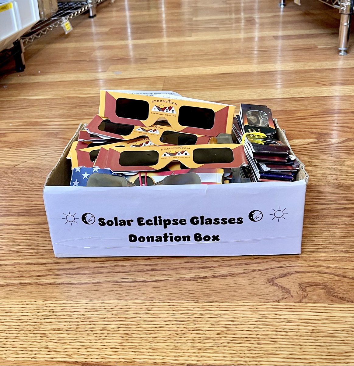 We're Eclipsing Expectations 🤩
We're floored by the generosity of our community; we've already collected 49 pairs of solar eclipse glasses for donation! 🕶️🎉 

#DestinySolutions #eclipseglasses #SolarEclipse  #solareclipse2024 #solareclipseglasses #donation  #GiveBack