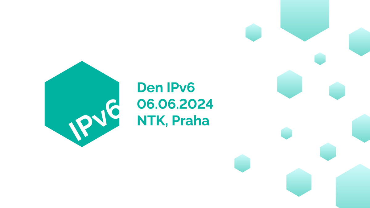 Zveřejnili jsme program a spustili registraci na konferenci Den IPv6 2024. Těšíme se na viděnou 6. června v @ntkcz. Více informací v naší novince: nic.cz/page/4431/prog… #registrace #IPv4 #IPv4ending @CESNET_cz @NIX_CZ