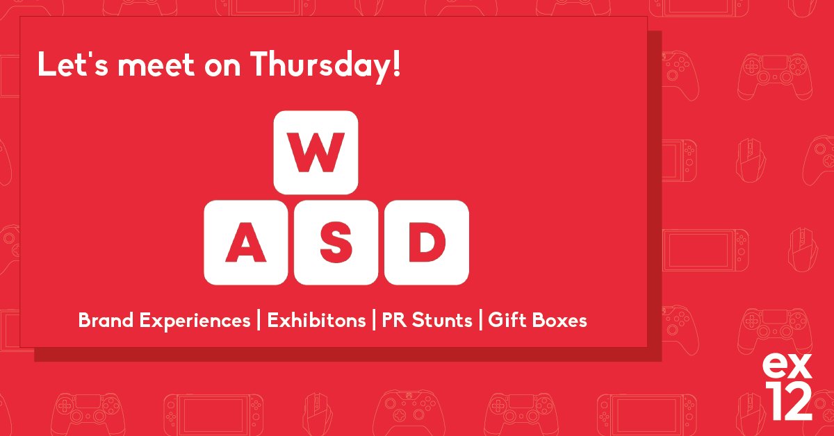 Heading over! See you there? #WASD