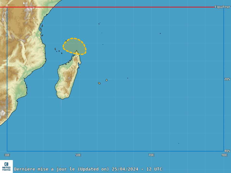 AOI N of #Madagascar now has a medium genesis chance in 5 days; interests there, #Comoros,#Mayotte,#France,N #Mozambique,S #Tanzania, should watch this closely due to possible life threatening #Flooding Rains/#Mudslides
#Wxtwitter #TropicsWx #99S #Invest99S #Hidaya #CycloneHidaya