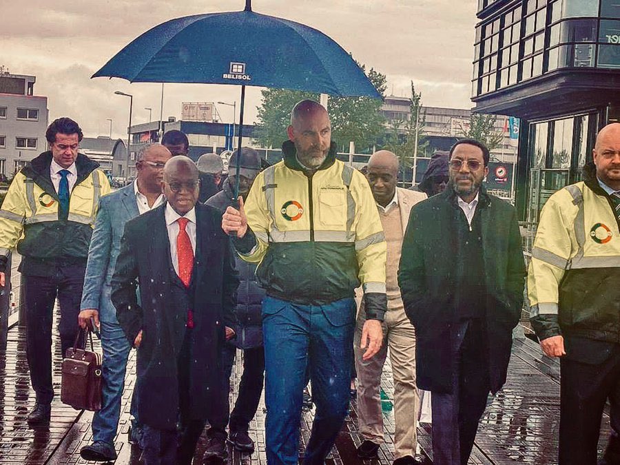 As a member of President @OfficialABAT's delegation to the Netherlands, the Honorable Minister of Marine and Blue Economy, Alh. <a href="/GboyegaOyetola/">Adegboyega Oyetola</a> and I had the privilege of visiting the Port of Rotterdam. 

During this visit, we exchanged ideas about the port management system,