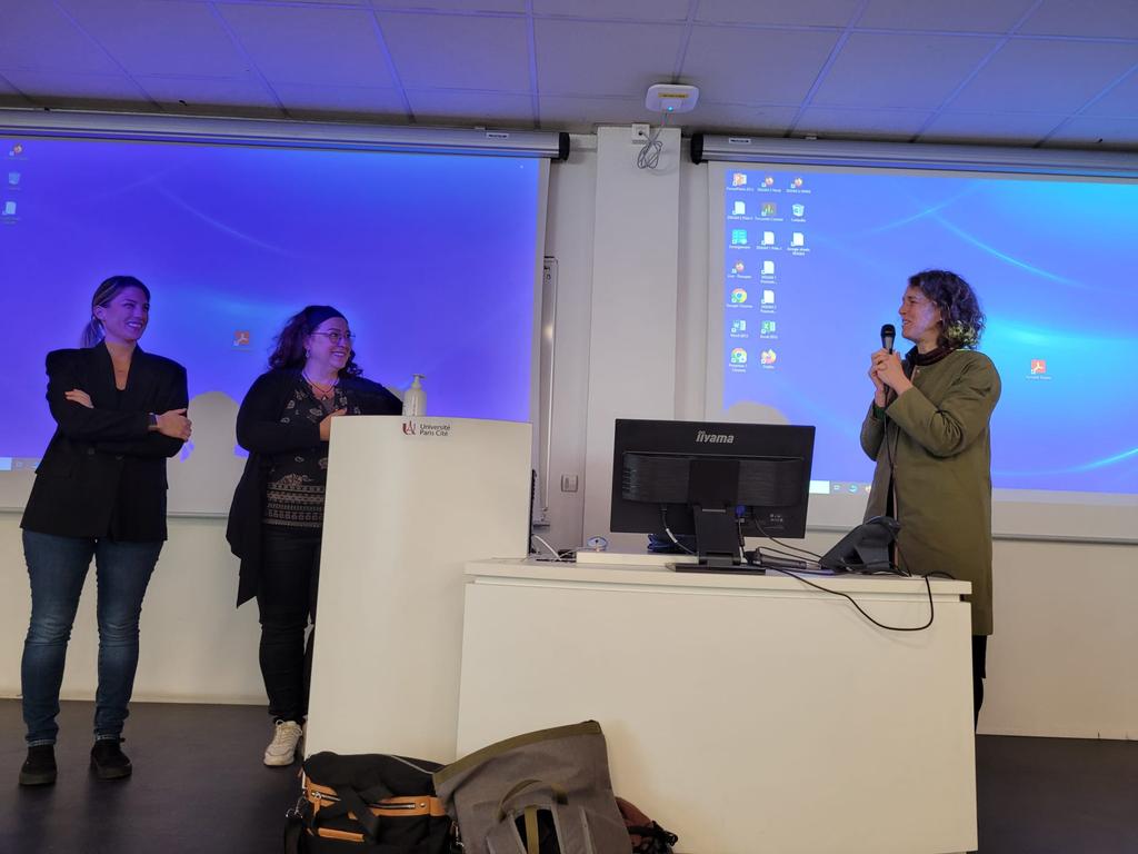 Partage d'expérience avec les #IEPA et Charline Ponchateau-Lota 
Beaucoup des questions et d'intérêt pour préparer à la prise de poste.
Contente de retrouver 
<a href="/emmacartron/">Emmanuelle Cartron</a> 
Faculté de Santé - Université Paris Cité
#IPA

<a href="/IpassociationI/">IPAssociation IDF</a>