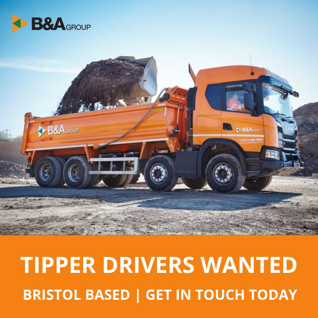 Class 2 Tipper Drivers Wanted!

We offer excellent rates of pay plus access to our employee benefits.

✅Weekly pay
✅New vehicles
✅Full training provided
✅Uniform provided

If you'd like to apply, call Richard Dytor on 07508 986 854.

#jobvacancy #tipperdrivers #bristoljob