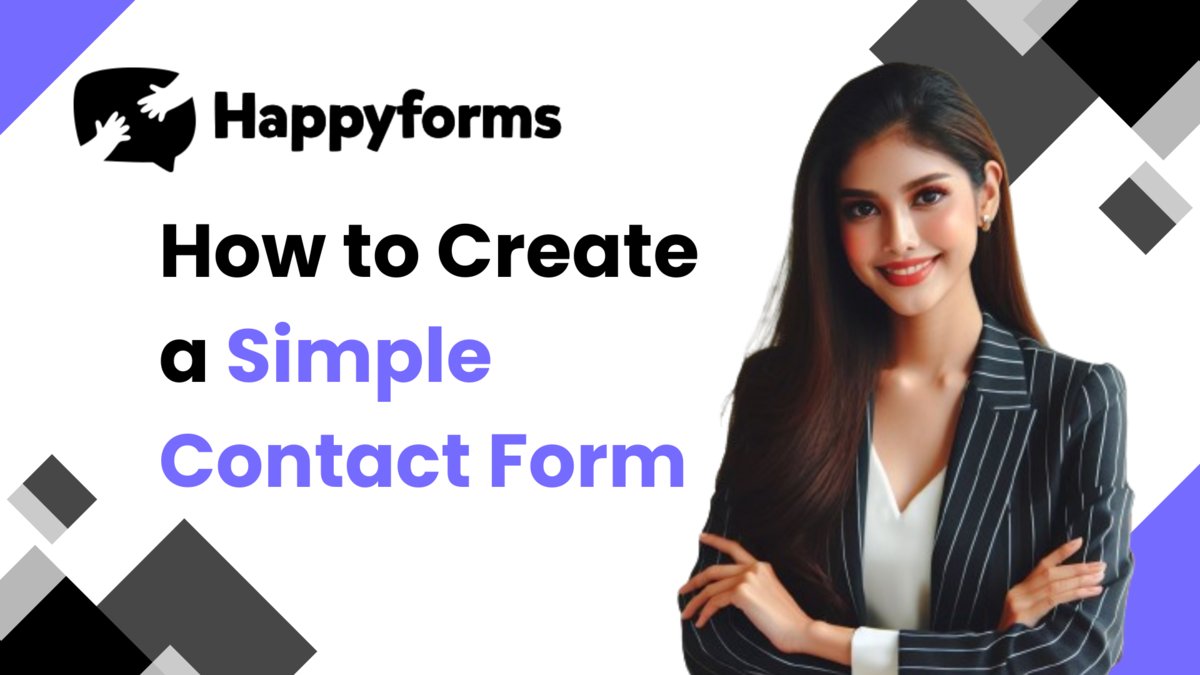 Learn how to create a simple contact form in Happyforms!  

Watch our latest YouTube video for step-by-step guidance.

Check Out Our Video:  youtube.com/watch?v=y8MLRm…
Check Us Out: happyforms.io/upgrade/

#WordPress #WordPressPlugins #FormBuilder #Happyforms #Happyforms_wp