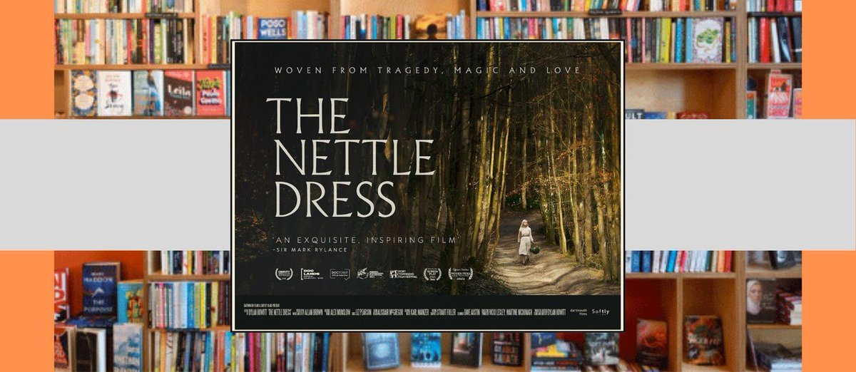 Dead Good Days are supporting this screening of The Nettle Dress at October Books as part of Dying Matters Awareness Week. This gentle documentary takes us through Allan's quest to painstakingly make the dress himself, following the death of his wife buff.ly/3U75NFe