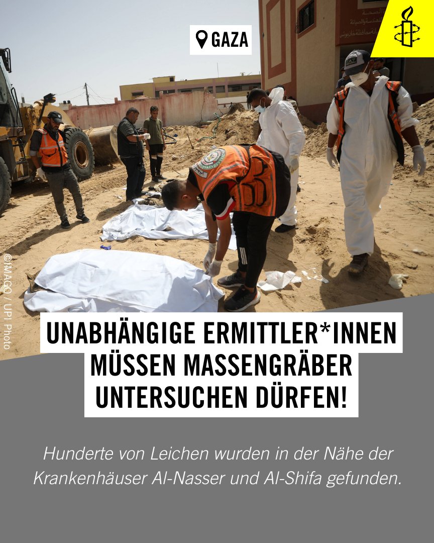 Der fehlende Zugang von Ermittler*innen zum #Gazastreifen behindert Untersuchungen über das Ausmaß der Menschenrechtsverletzungen. Die Sicherung von Beweisen gehört zu den wichtigsten Maßnahmen, die der IGH den israelischen Behörden auferlegt hat.