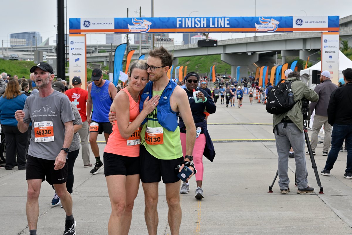 Good luck to all the #DerbyFestivalmini and #DerbyFestivalMarathon participants!

After crossing the finish line at Lynn Family Stadium, show your medal at the @loucityfc merchandise tent for a complimentary ticket to Saturday night's game!