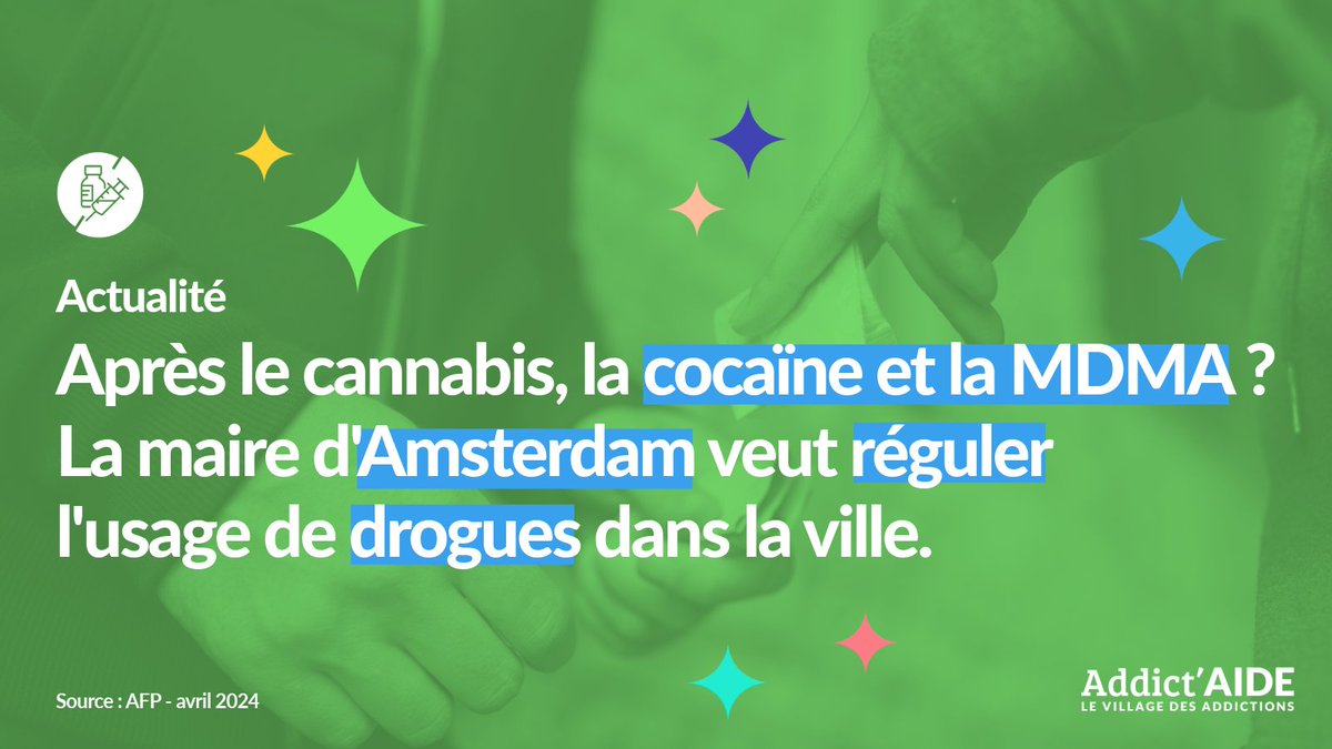 Dans une ville où les conséquences du #narcotrafic sont « désastreuses », la maire d'#Amsterdam veut 'réfléchir aux moyens de réguler les #drogues, car la façon dont nous procédons n’aide pas.' 💬 Cette solution vous semble-t-elle viable ? En savoir + 👉 addictaide.fr/pays-bas-la-ma…