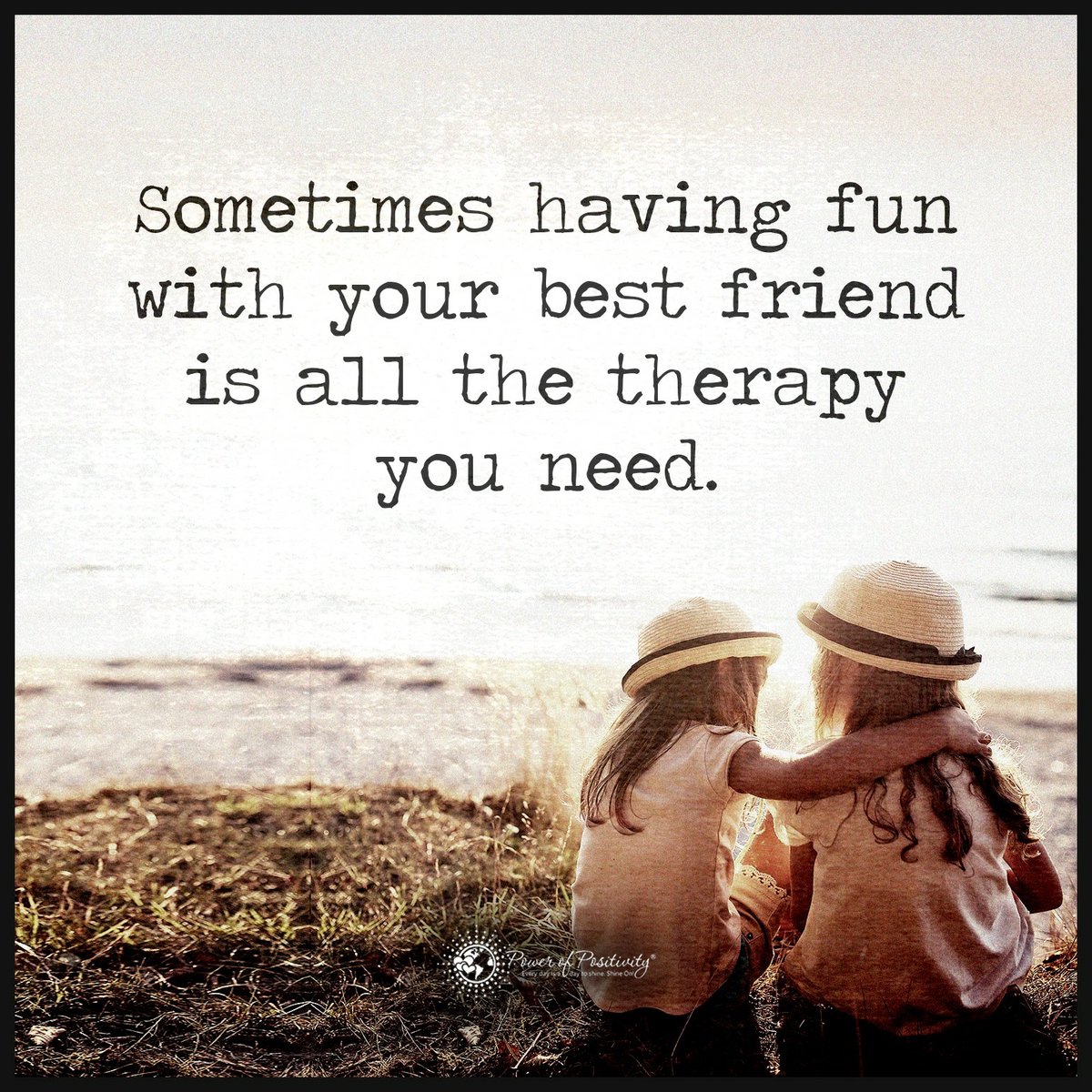 Sometimes having fun with your best friend is all the therapy you need. #quote