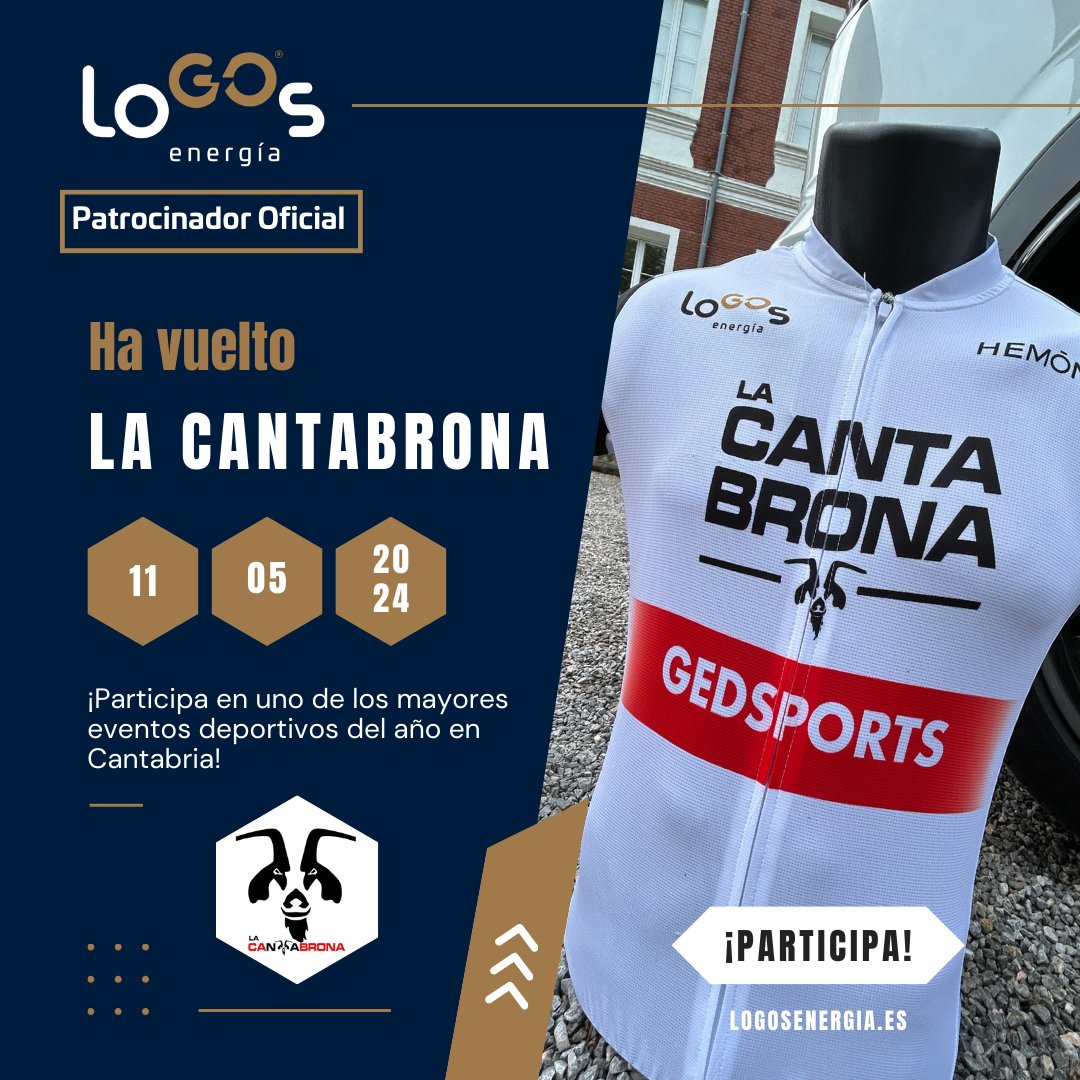 🚨Este año vuelve una de las mayores pruebas deportivas de Cantabria con un gran éxito de participación, La Cantabrona ¡No te la puedes perder!🚨