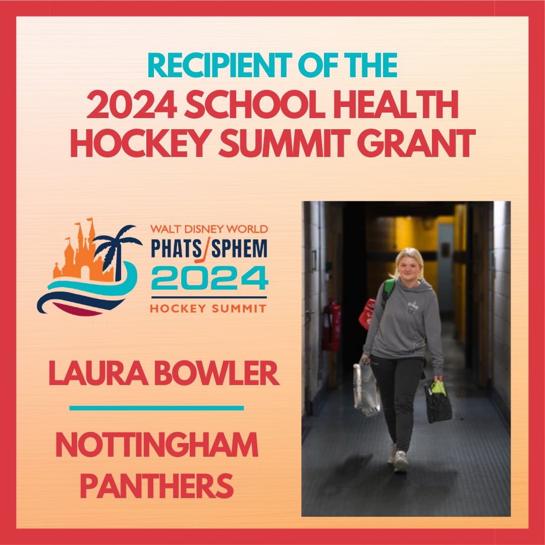 Congratulations to Laura Bowler, the 2024 recipient of the School Health Sports Medicine Annual Hockey Summit Attendance Grant! Thank you to School Health for funding this grant, and for your support of the PHATS/SPHEM Annual Hockey Summit’s Education.