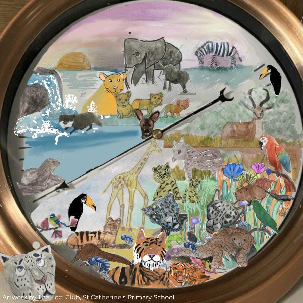 DSWFWildlife's tweet photo. We’re delighted to announce the winner of the @OMaraBooks award... 🏆

The Loci Club, St Catherine’s Primary School, from the UK!

A special thank you to @buster_books, for generously sponsoring this international children's art competition for another year!

Stay tuned for more! https://t.co/dEfOeTKJsl