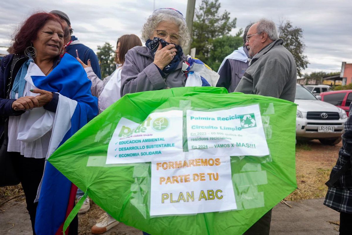 Llegamos a Nueva Palmira y tuvimos una hermosa y cálida bienvenida. #UruguayAlFrente