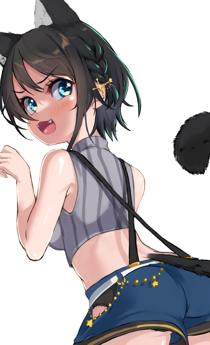 大空スバル ,大空スバル(制服風味なアイドル衣装) 「に゛ゃ゛ぁ゛ぁ゛ #プロテインザスバル」|SPYCのイラスト