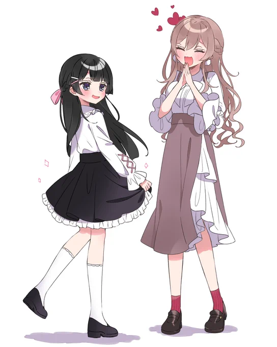 #みとあーと #フレン見て フレンが委員長にかわいい服を買って着せる会 
