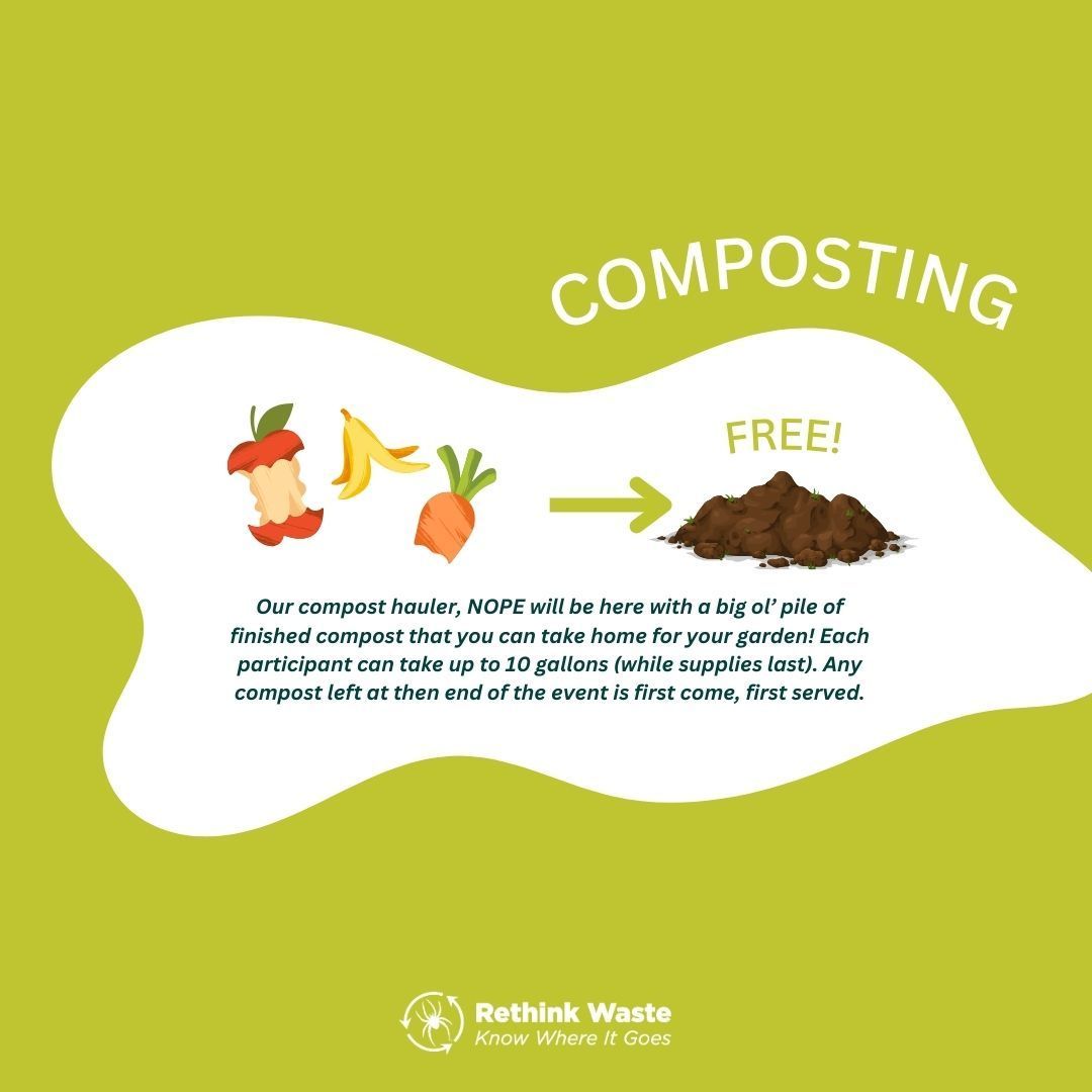 University of Richmond Sustainability (@beagreenspider) on Twitter photo ๐ Don't miss out on one of the biggest recycling events of the semester! On April 26, 8:00 a.m. - 1:00 p.m. at parking lot C66 by Robins Stadium, Rethink Waste (<a href="/ur/">UR</a>.rethinkwaste) will be recycling e-waste, giving out compost, and more! buff.ly/3vtlCNU ๐ Don't miss out on one of the biggest recycling events of the semester! On April 26, 8:00 a.m. - 1:00 p.m. at parking lot C66 by Robins Stadium, Rethink Waste (<a href="/ur/">UR</a>.rethinkwaste) will be recycling e-waste, giving out compost, and more! buff.ly/3vtlCNU