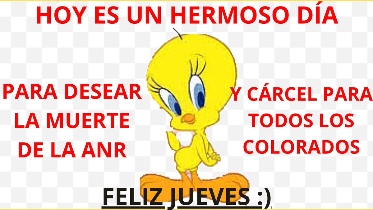 FELIZ JUEVES