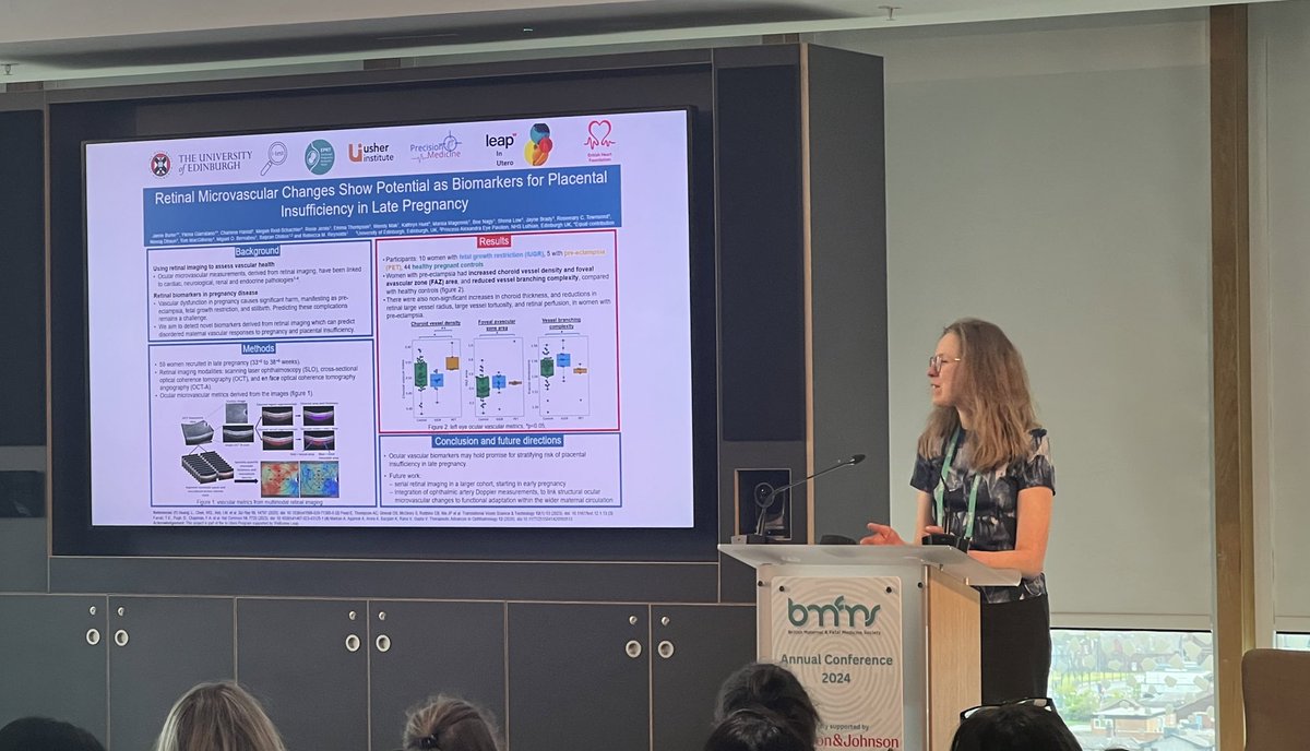 Rose Townsend (@futuresrosy) on Twitter photo Very proud of Kathryn Hunt, presenting exciting pilot data from iTest at #BMFMS24 - the retina as a window to the maternal vasculature :) <a href="/EdinUni_CRH/">The Centre for Reproductive Health</a> <a href="/EdinUniUsher/">Usher Institute</a> <a href="/cmvm_research/">CMVM Research Office</a> <a href="/rr_metabolicmed/">Rebecca Reynolds</a> Very proud of Kathryn Hunt, presenting exciting pilot data from iTest at #BMFMS24 - the retina as a window to the maternal vasculature :) <a href="/EdinUni_CRH/">The Centre for Reproductive Health</a> <a href="/EdinUniUsher/">Usher Institute</a> <a href="/cmvm_research/">CMVM Research Office</a> <a href="/rr_metabolicmed/">Rebecca Reynolds</a>