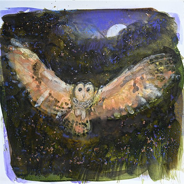 Moonrise in Darkling Wood