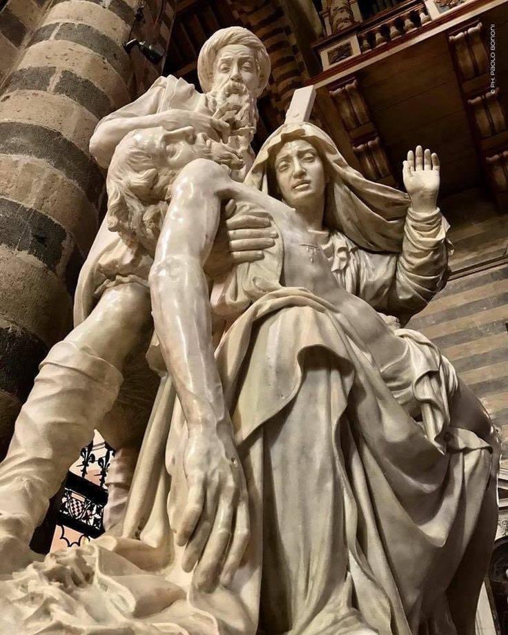 #meravigliaitalia Nove anni per scolpire un miracolo, da un unico blocco di marmo.

La Pietà realizzata da Ippolito Scalza per la Cattedrale di Orvieto rappresenta il punto più alto della produzione artistica dello scultore orvietano.

La composizione ha come protagonisti Cristo,…