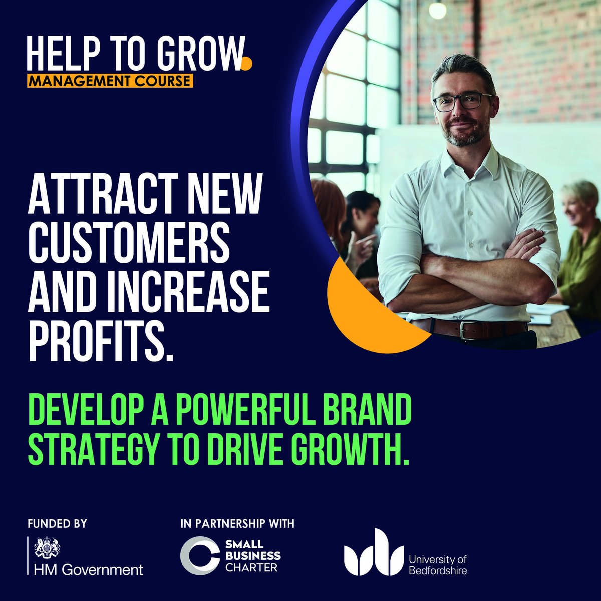Seeking expert training, mentorship, and peer-learning opportunities?
With the 90% subsidised #HelptoGrow course you can take your business to the next level.
Find out more and to register: beds.ac.uk/help2grow
#businessgrowth #leadershiptraining