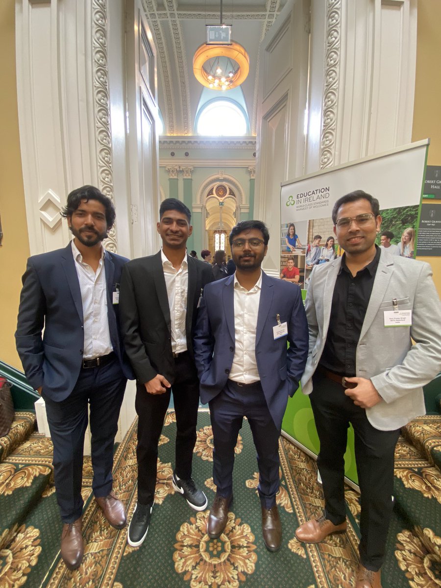 SETU_Global's tweet photo. Excited to be with our SETU Ambassadors at the student Ambassador / GOI-IES Award Ceremony at the Royal College of Physicians. Thanks to @EduIreland, HEA, and the @DeptofFHed for organising! 🌎✨ #MakeYourFuture #SETU #SETUGlobal https://t.co/DQOlFTIgmN