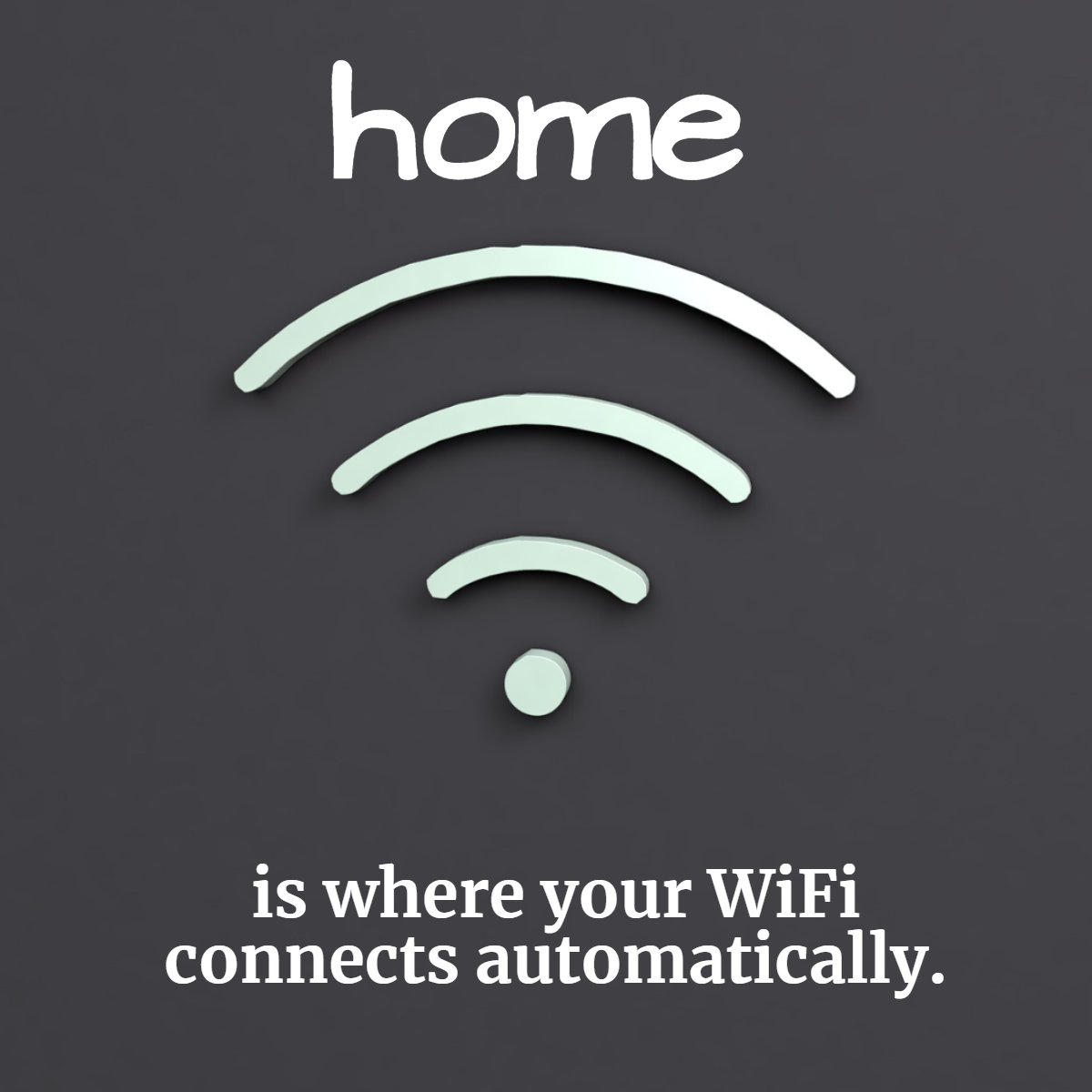 Home is where your WiFi... Connects automatically. 📱📶

#home #wifi #stayhome #homestyle #hometime #homesofinstagram #wearehome
 #peirealestate #Chrisweir #pei #mrrealestatepei #realtorpei #summersiderealestate #NorthernlightsRealty #RealEstatePEI #PEIProperties