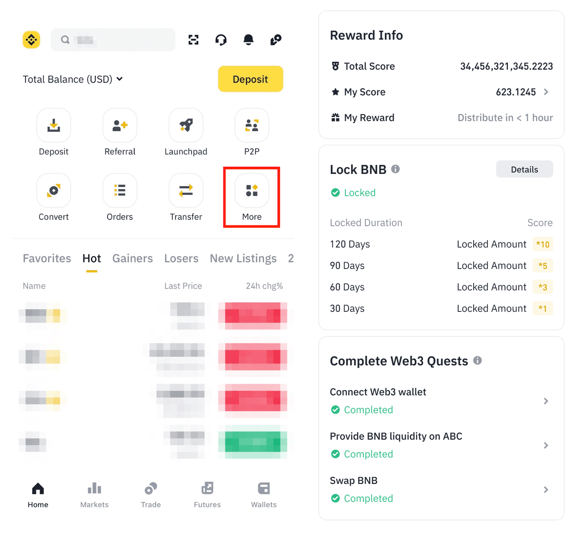 CryptoDuck_TH's tweet photo. [ รู้ก่อนเริ่ม BounceBit: MegaDrop พร้อมข้อห่วงใย ]

เกริ่นอีกสักรอบ สำหรับ @bouncebit เป็นโปรเจกต์ BTC Restaking รองรับ EVM ได้ดีเพราะมีโลโก้ Binance แปะเป็นผู้ลงทุน

โดยก่อนหน้านี้ BounceBit เค้ามีแคมเปญ Point Paradise ที่ต้องมีการใช้ invite code เพื่อเข้าร่วมและไปฝาก assets ตอนนี้แคมเปญนั้นได้ยุติลงแล้ว ใครเคยร่วม สามารถดูสรุปแต้มได้ที่
👉 https://t.co/GeV8v8u6n3

(แคมเปญนี้ถ้าใครเพิ่งทราบว่ามีอยู่ อาจเป็นเพราะแอดไม่ได้เอามาแนะนำนะครับ เกรงใจเพราะช่วงนี้แคมเปญแนว staking มันเยอะไปหมด) โดยใครฝากไว้แล้ว จะถอนเงินออกได้ในเดือน พ.ค. หลังเปิด mainnet

[ 📌 ชาว early ต้องหลังหัก เพราะเค้ารัก BNB ]

แต่หลังจบ Point Paradise แคมเปญใหม่ก็เริ่มต้นทันทีครับ โดย BounceBit ร่วมกับ Binance ทำแคมเปญชื่อว่า MegaDrop แจก $BB จำนวน 8% จาก total supply

ทางไปหน้าแคมเปญ
👉 https://t.co/RDzpCx3Kpx

เอ๊ะ แล้วแบบนี้ชาว early ที่ไปร่วมกับ Point Paradise เค้าแจกเท่าไหร่กัน? -- จากข้อมูล tokenomics ระบุว่ากลุ่ม Testnet & TVL Incentive จะแจกอยู่ที่ 4% ซึ่งถ้าแอดตีความไม่ผิด กลุ่มนี้คือกลุ่มเดียวกับคนที่ฝากแคมเปญ Point Paradise

ดูเพิ่ม tokenomics: https://t.co/4Ufo2mSKtr

ใช่แล้วครับ กลุ่มที่ช่วยสร้างโปรเจกต์ให้ TVL โตมาได้ $500m จะได้ airdrop 4% (ยังไม่นับ testnet) / ขณะที่กลุ่ม MegaDrop ซึ่งเน้นการถือครอง BNB จะได้ airdrop ไปถึง 8%

แต่ท่านก็คงรู้ วงการนี้คือ money game 😈

[ 📌 ชำแหละกลไก MegaDrop ทำงานอย่างไร? ]

กิจกรรม MegaDrop มี 2 ส่วนครับ
1⃣ เอา BNB ไป Lock บนแพลตฟอร์ม Binance
2⃣ ทำเควสผ่าน Binance Web3 Wallet
โดยการแจก $BB airdrop จะแจกอิงตามคะแนนที่เราทำได้

การคิดคะแนนใช้สูตรดังนี้
Total Score = (Locked BNB Score * Web3 Quest Multiplier) + Web3 Quest Bonus

ตัวแปรสำคัญจึงอยู่ที่จำนวน BNB ที่ล็อค+ระยะเวลาที่ล็อค และการทำ Web3 Quests ให้ครบทุกเควสที่เค้าระบุ เพื่อจะได้รับแต้มให้มากที่สุด

ไม่ต้องกังวลเรื่องแต้มว่าจะลึกลับครับ ในเมนู Megadrop บนแอป Binance เค้ามีตัวเลขขึ้นมาให้ดูว่าตอนนี้เราได้แต้มอยู่เท่าไหร่ ตามรูปด้านล่าง

[ 📌 วิธีทำเอา BNB ไปล็อค ]
🔸 ซื้อ BNB ในแอป Binance หรือโอน BNB ที่มีอยู่ใน wallet เข้าไป
🔸 เอา BNB ไปล็อคที่เมนู Simple Earn (https://t.co/Dd9kgsbT8a) และเลือกระยะเวลา ยิ่งล็อคนานยิ่งได้ตัวคูณมาก 
--- 120 days = x130
--- 90 days = x120
--- 60 days = x110
--- 30 days = x100
🔸 ดูวิธีแบบละเอียด: https://t.co/CrYkIFP92E

[ 📌 วิธีทำ Web3 Quest ]
🔸 ปัจจุบันมีเควสเดียว คือให้ stake ขั้นต่ำ 0.0001 BTCB (บน BNB Chain) ผ่านกระเป๋า Binance Web3 Wallet ซึ่งอยู่ในแอป Binance นั่นแหละ
ทางไป 👉 https://t.co/bP9FDBUprQ
🔸 ทำเสร็จ อย่าลืมกด verify และหากในอนาคตมีเควสเพิ่มก็ต้องทำให้ครบทุกเควส ให้ขึ้น Completed สีเขียวแบบในรูป
🔸 ดูวิธีแบบละเอียด: https://t.co/XZtOx6fOCQ

[ 📌 กำหนดไทม์ไลน์ พร้อมข้อห่วงใย ]
🗓️ วันเริ่มต้น: 26 เมษายน 7:00 น.
🗓️ วันสิ้นสุด: 13 พฤษภาคม 6:59 น.
🗓️ วัน TGE: 13 พฤษภาคม
ระยะเวลารวม 17 วัน ยังไม่นับ BNB ที่สั่งล็อค

ท้ายสุดคือข้อห่วงใยคือสถานการณ์ ก.ล.ต. และกระทรวง DES อย่างที่เราทราบๆ กันครับ แอดคงไม่ต้องขยายความเพิ่ม การล็อค BNB ไว้นานๆ ก็มีความเสี่ยง ขอให้ท่านที่จะร่วมคำนึงถึงจุดนี้

ที่้แอดพิมพ์เยอะ เพราะ MegaDrop เป็นแคมเปญ launchpad แนวใหม่ครั้งแรก (และอาจเป็นครั้งสุดท้ายของชาวไทย) ดังนั้นเลยอยากเขียนให้ละเอียด

ขอบคุณทุกท่านที่อ่านจนจบครับ

[ สรุปลิงก์สำคัญ ]
- Campaign: https://t.co/RDzpCx3Kpx
- Info: https://t.co/CrYkIFP92E
- BounceBit Quest: https://t.co/bP9FDBUprQ
- FAQ: https://t.co/XZtOx6fOCQ
