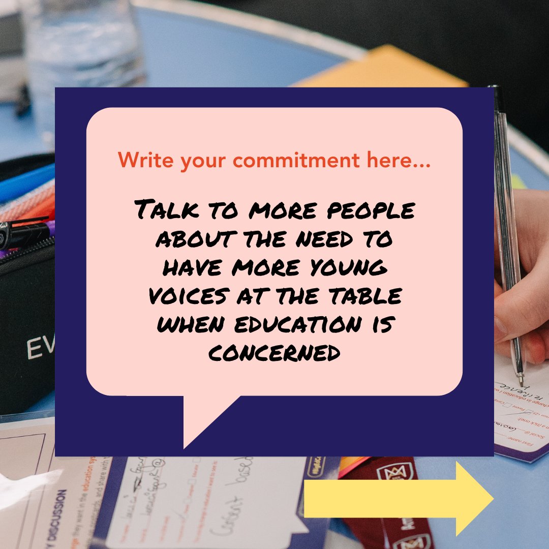 BigEdConvo's tweet photo. Sometimes it takes several small steps for a big #change to happen. Here are some of the steps that our attendees at a #BigEdConversation pledged to take place earlier this year🌟  

What is the one small step you are willing to take today to reimagine #education?🔥

#community https://t.co/gY1zfbiVJu