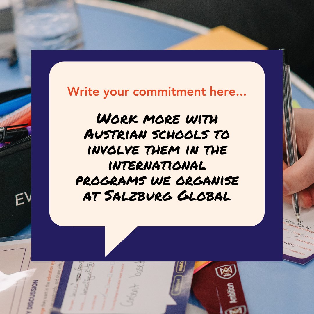 Sometimes it takes several small steps for a big #change to happen. Here are some of the steps that our attendees at a #BigEdConversation pledged to take place earlier this year🌟  

What is the one small step you are willing to take today to reimagine #education?🔥

#community