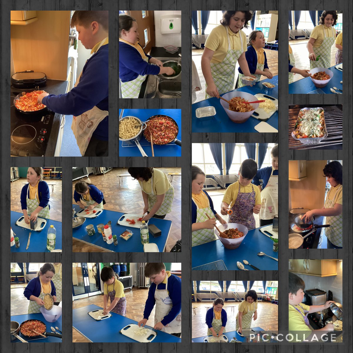 Karen's Cooking Club. We had such a lovely time yesterday making tuna pasta bake.