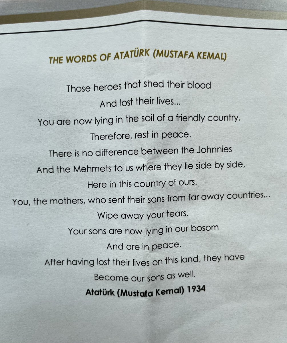 🙏 to @AusHCAbuja for hosting diplomatic & 🇳🇬 partners on #ANZACDay for prayers, the #Ataturk poem & a skilled Last Post from Brigade of Guards Bugler. Ataturk’s words moving reminder of importance of statesmanship. Lest we forget. 🇦🇺 🇳🇿 🇬🇧 🇮🇳 🇫🇷 🇹🇷 🇺🇸