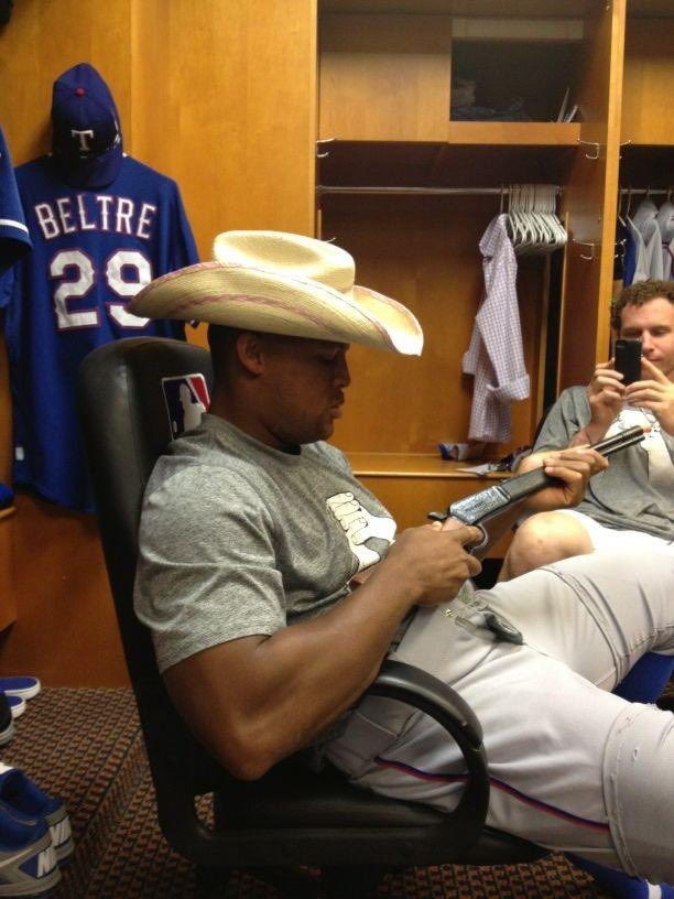 RANGERSWTD's tweet photo. Beltre Had too much Aura https://t.co/XaZ9mhy7FT