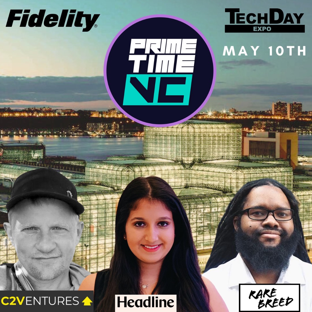 C2 Ventures (@c2_ventures) on Twitter photo We are honored to have <a href="/C2cunningham/">Chris Cunningham</a> back at <a href="/primetimevc/">PrimeTime VC</a> with <a href="/CharlieNYC/">Charlie Stephens</a> for the <a href="/TechDayHQ/">TechDay</a> event. Looking forward to the showdown with <a href="/zehranaqvi_/">zehra ✨</a> and <a href="/MacConwell/">Mac The VC</a>. Register here: lu.ma/PrimeTimeTechD… We are honored to have <a href="/C2cunningham/">Chris Cunningham</a> back at <a href="/primetimevc/">PrimeTime VC</a> with <a href="/CharlieNYC/">Charlie Stephens</a> for the <a href="/TechDayHQ/">TechDay</a> event. Looking forward to the showdown with <a href="/zehranaqvi_/">zehra ✨</a> and <a href="/MacConwell/">Mac The VC</a>. Register here: lu.ma/PrimeTimeTechD…
