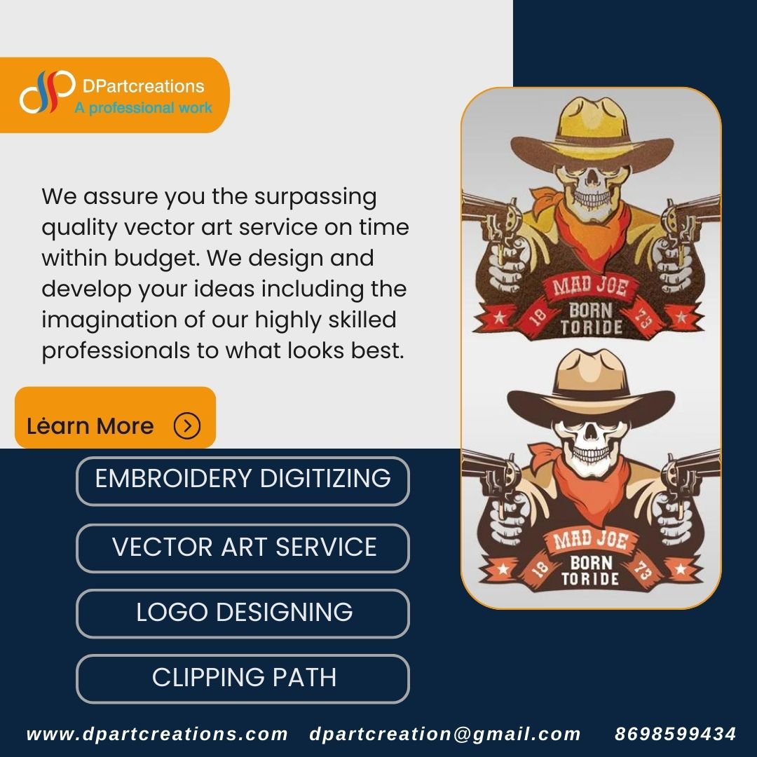 🎨 Transform your digital art dreams into captivating realities with #DPArtCreation Services! Elevate your brand with our expertise in #VectorConversion, #LogoDesign, #ClippingPath, and #EmbroideryDigitizing. Experience unparalleled excellence and swift delivery