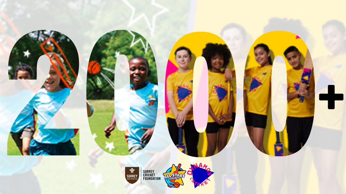 💥 Booking for All Stars and Dynamos cricket centres have only been open for a few weeks, & there are already over 2,000 children signed up to take part in Surrey & south London!! 🔗 Don't miss out, find your local programme & sign your child up today: vist.ly/33b96