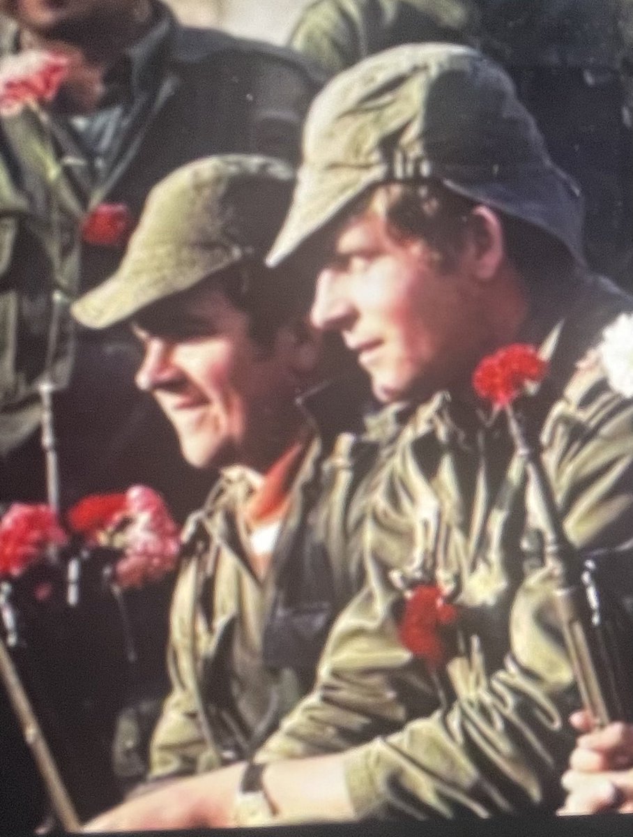 Today we celebrate the 50th anniversary of the Portuguese revolution.. Let’s not forget that democracy has to be cared for and cherished!! 25 de Abril Sempre!