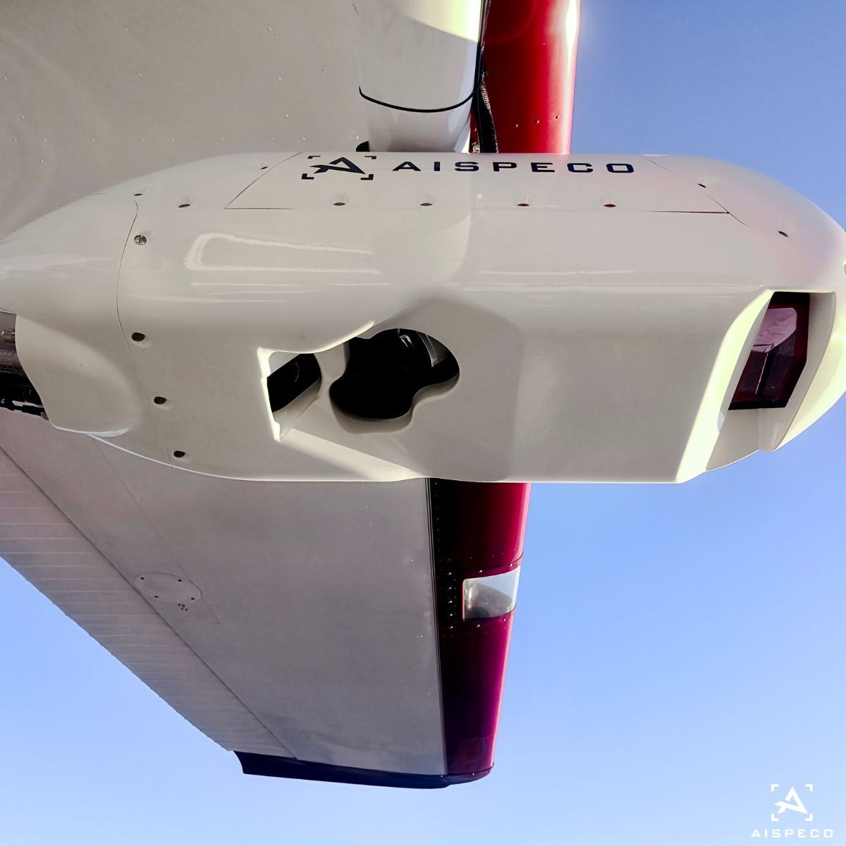 #AISPECO data-collection system mounted on Cessna 182 for both for corridor mapping and area surveys. Equipped with: 
•1x Riegl VUX-240 LiDAR scanner; 
•2xSony Alpha 1 camera; 
•Phaseone iXM-GS120 camera; 
•Applanix AP+50 GNSS and IMU positioning system; #geospatial