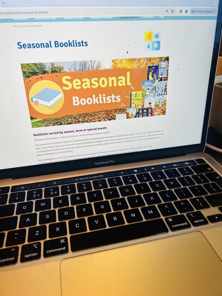 ☀️🌧️❄️🌬️ The weather may be keeping us on our toes here this week, but our Seasonal Booklists are always here to guide you through the changing seasons of the year - with books for all weathers and occasions! booksfortopics.com/booklists/seas…