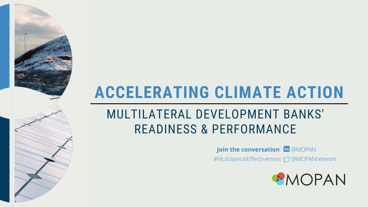 #MDBs need to work differently in countries to enable public and private #climateinvestment and respond to a dynamic investment environment. MDB reform is a golden opportunity to scale up private sector climate action. ✅

For more, read ➡ bit.ly/MOPANInsights_…