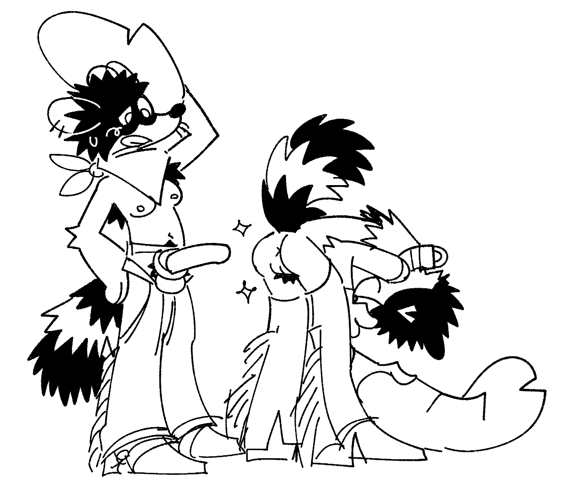 [ NSFW ]

rare NOT the same 2 men posting + cartoony style which is rare here

save a horse ride a cowboy eeeyy yah