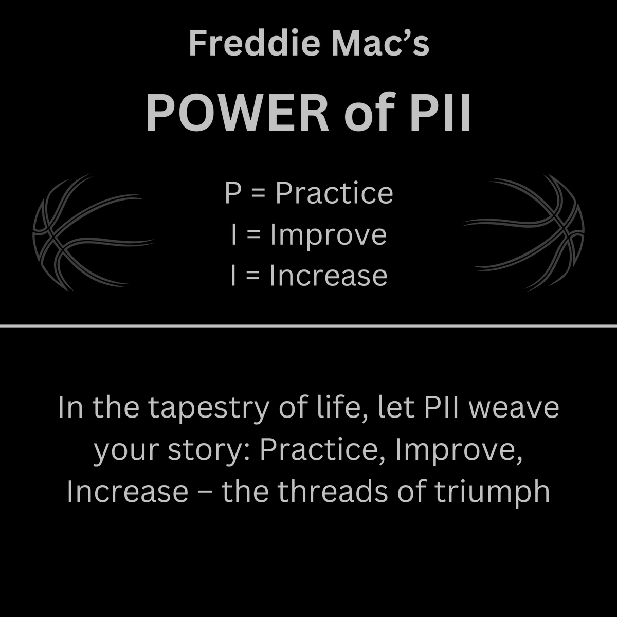 'Drive Success with the Power of PII'
💪#PowerOfPii
👑#QueensOfTheCourt
💯#PositiveThought