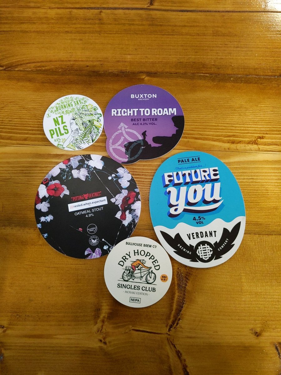 Now and soon! Plus some @farmyardbrewco and our stuff. Thu 4-9 Fri 1-9 Sat 1-9 Sun 1-6 x #cask and #guests
