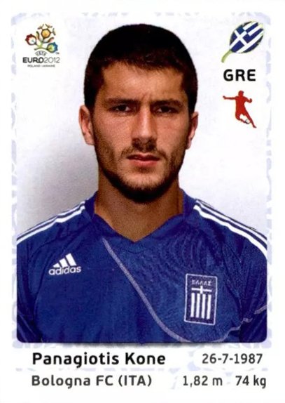 Panagiotis Kone
Greece EURO 2012