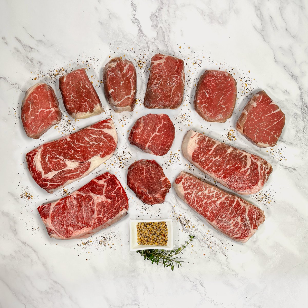 Fresh cuts, endless possibilities. Let your culinary journey begin. 🥩✨
#SteakLover #GrillMaster #FoodieLife
#SizzleAndSear #MeatPerfection
#FlavorFusion